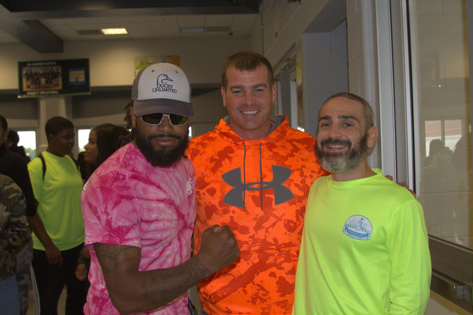 Student Advisor's Office on Neon Day for Spirit Week