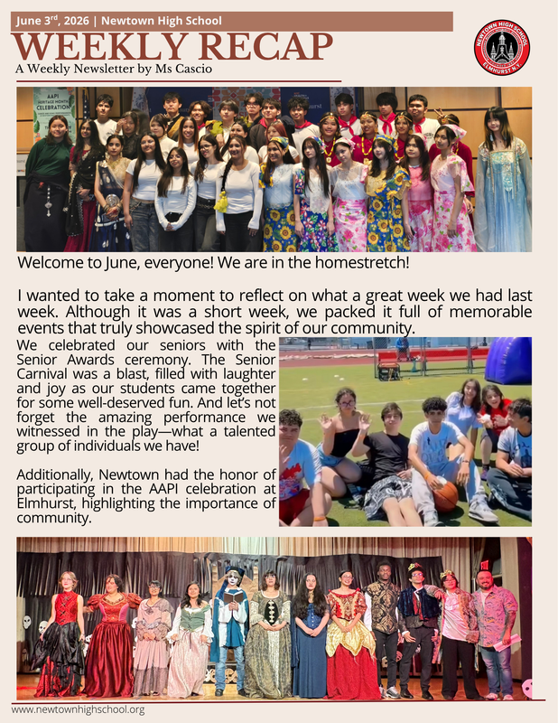 a snippet of the article printed