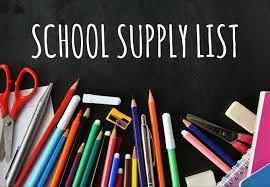 Supply Lists