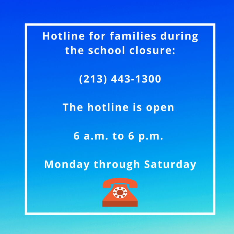 Resource hotline for families! Featured Photo
