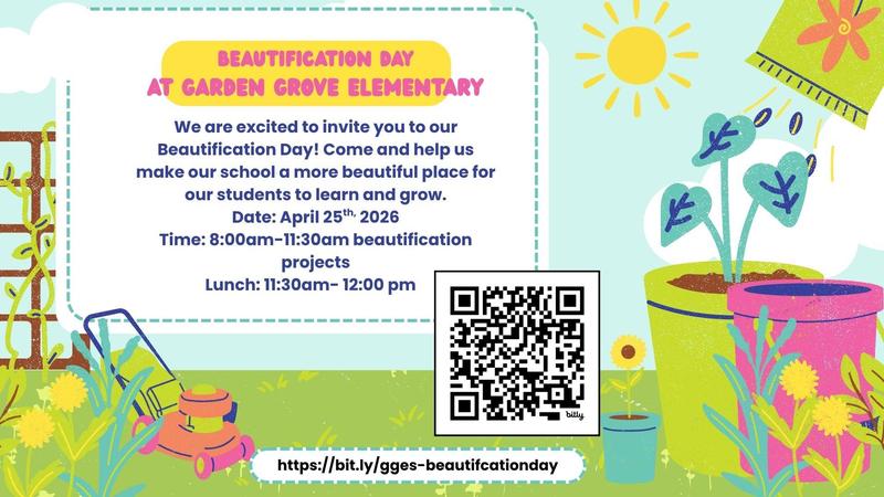 Beautification Day Flyer