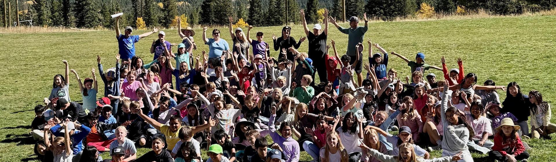 5th Grade Class at Camp Timberline