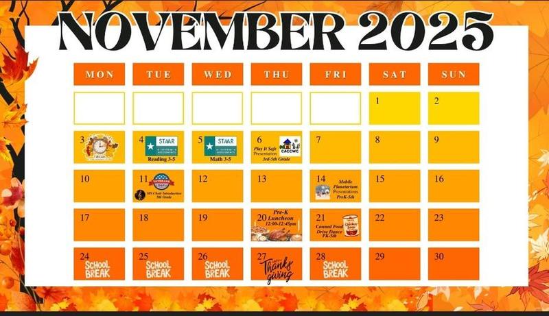 November Calendar