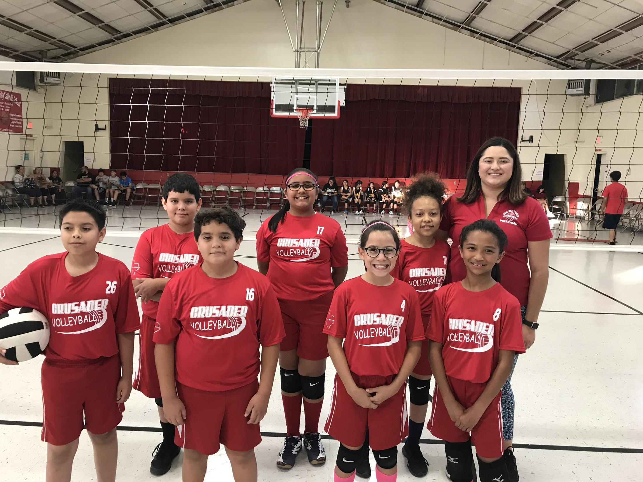 JV Volleyball Division 1 Volleyball Most Holy Trinity Catholic School