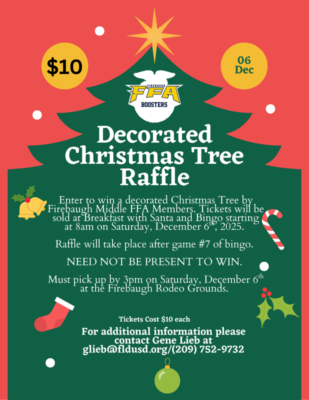 Christmas Tree Raffle