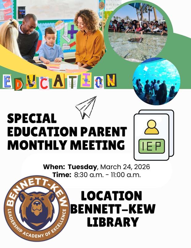 Sped Ed Monthly Meeting 3-24-2026