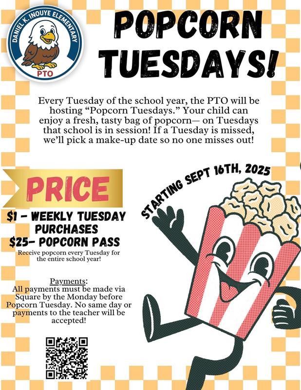 PTO Popcorn Tuesdays