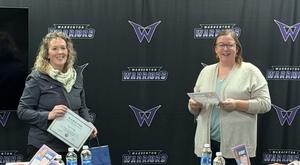 Mrs. Verley and Principal Marshall