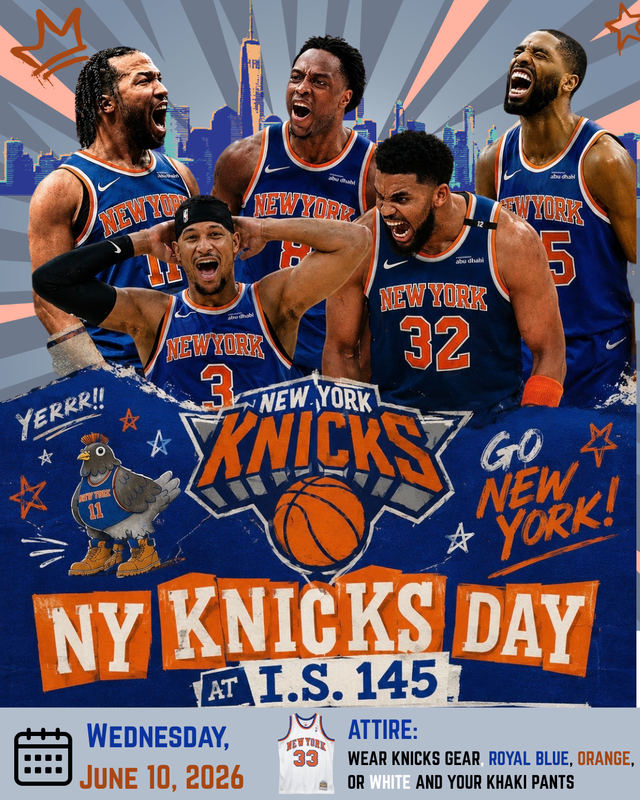 NY Knicks Day Flyer