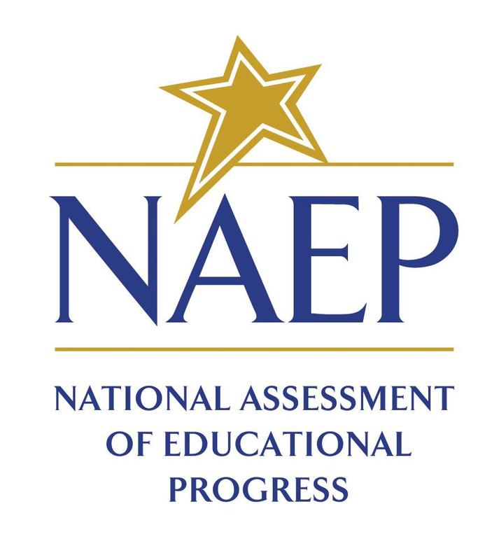 The letters NAEP with a gold star and the words National Assessment of Educational Progress