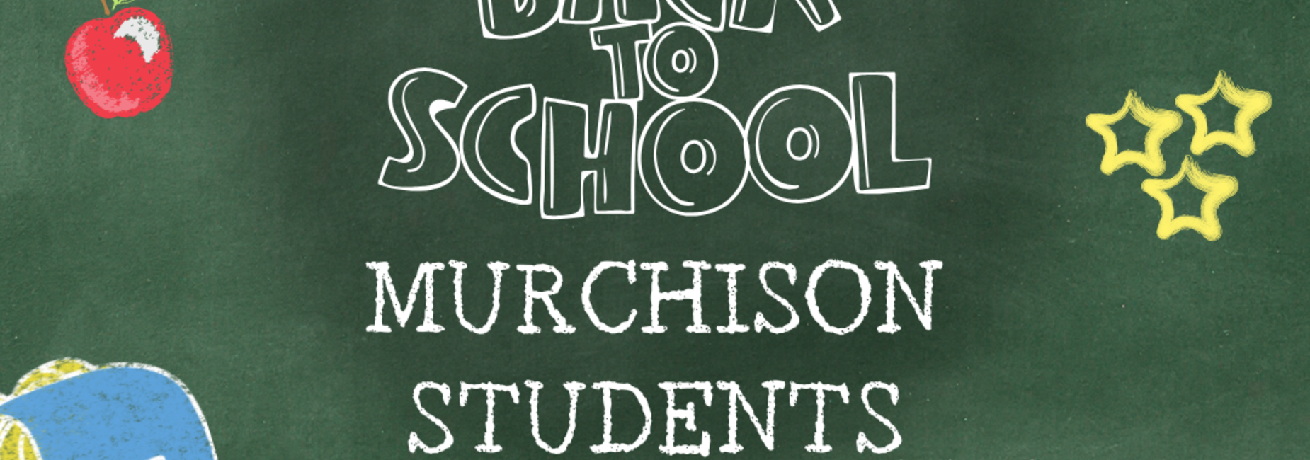 FIRST DAY OF SCHOOL - AUGUST 12!