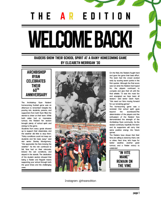 AR Edition: Read the Newest Issue of the School Paper! Featured Photo