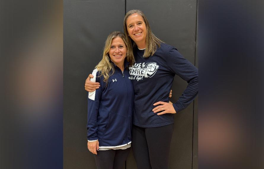 Jill Paras-Stewart `01 and Keva Sonderen `01