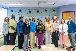 parker with administrators