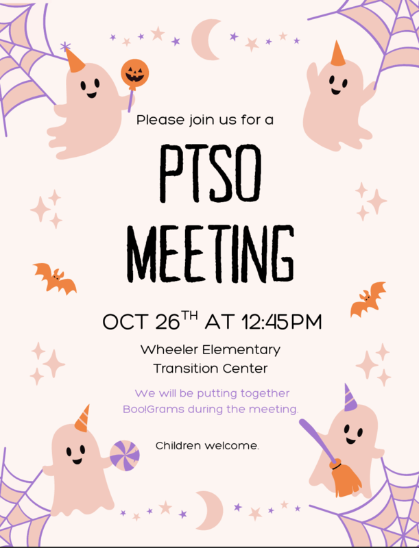 PTSO October Meeting