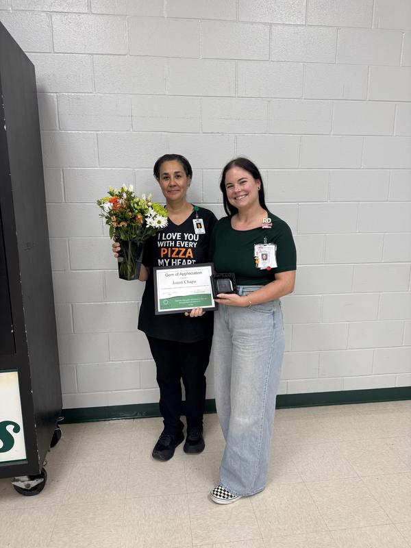 Joann Chapa - Food Service Gem for April Featured Photo