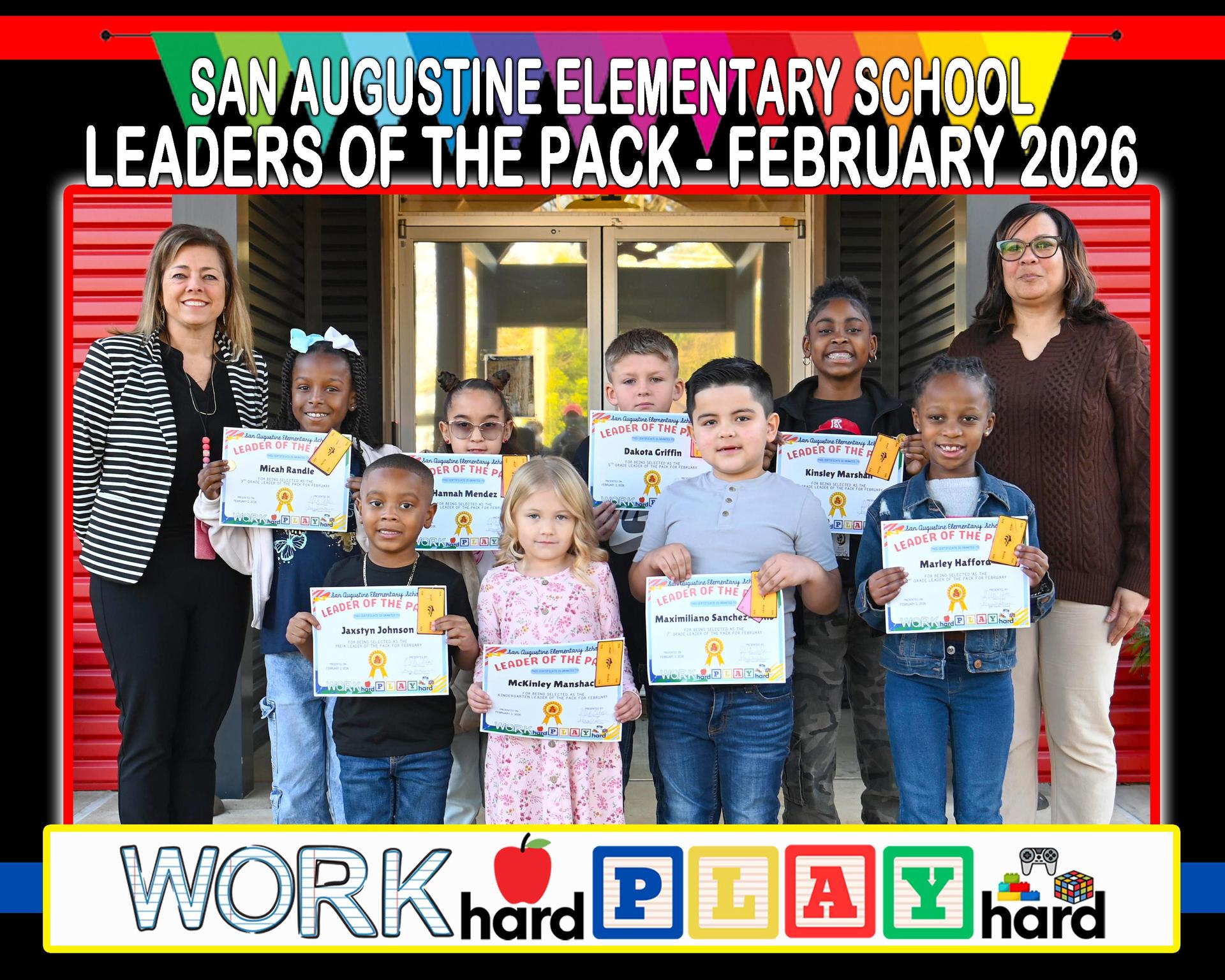 SAES FEBRUARY LEADERS OF THE PACK