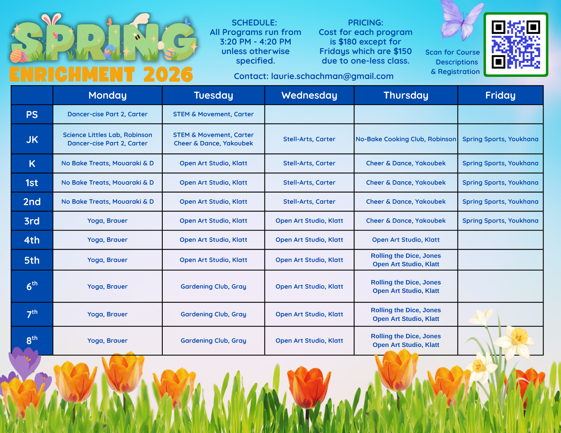 Spring Enrichment