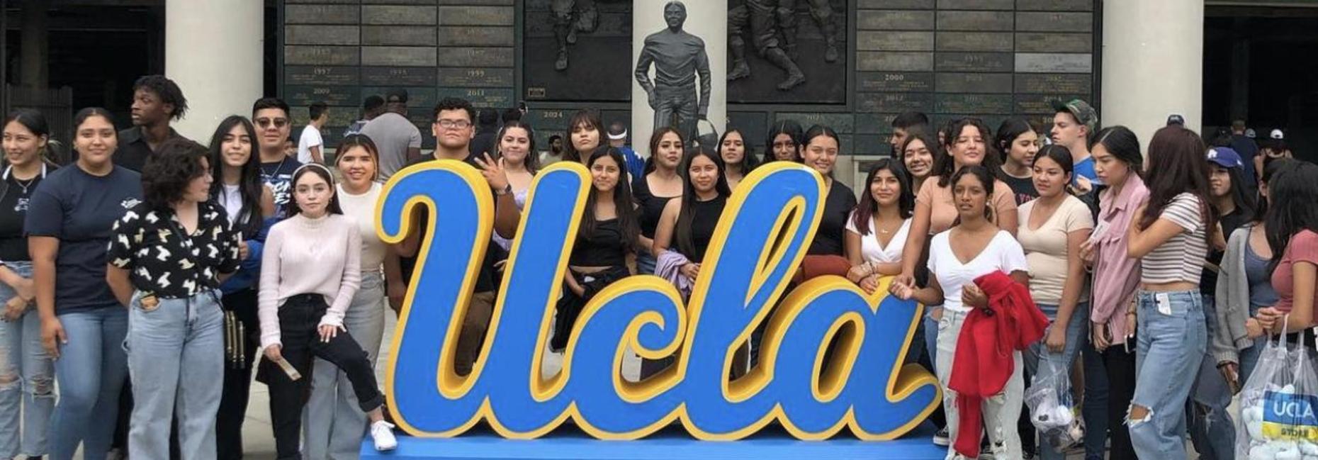 ACE students go on a college tour of UCLA followed by a UCLA game.