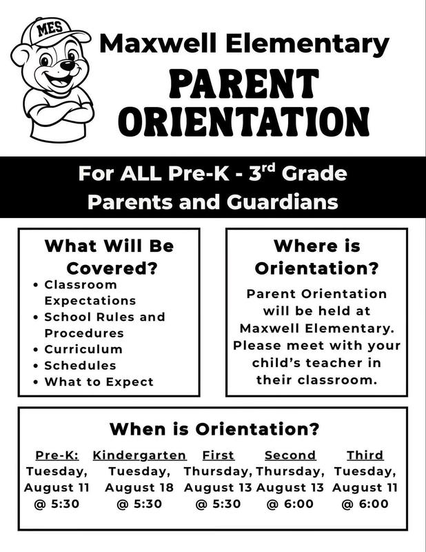 Parent Orientation Flyer