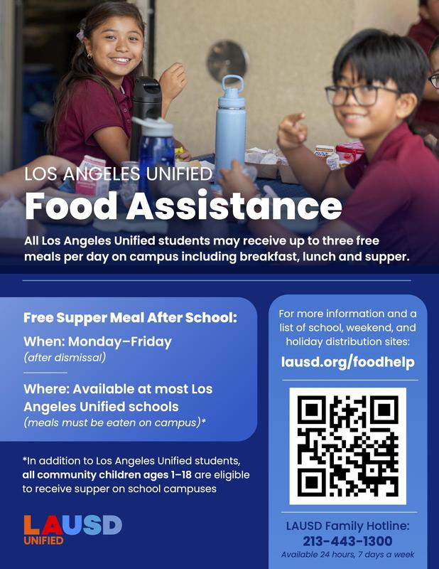 LAUSD Supper for Kids