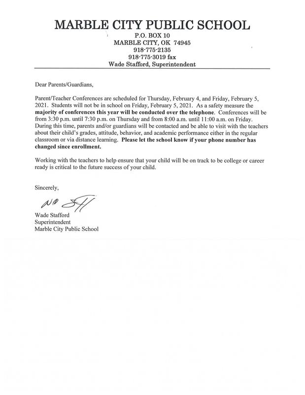 Marble City Public Schools