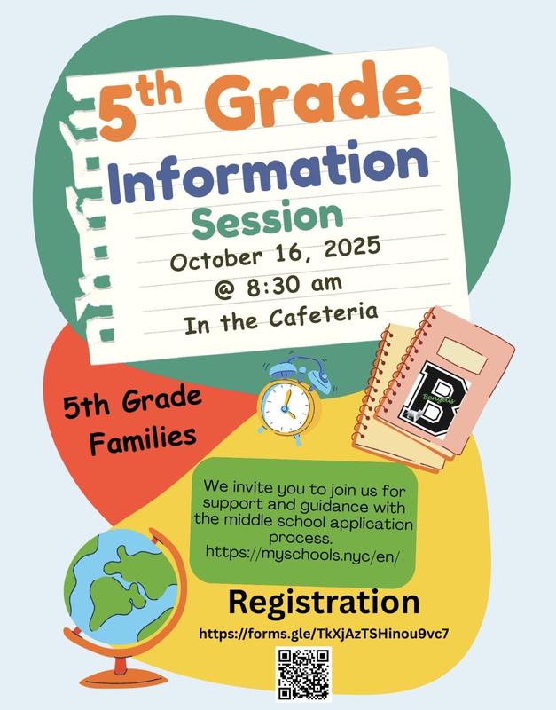 5th grade info session