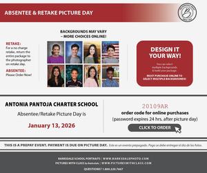 Pantoja Picture Day Banner