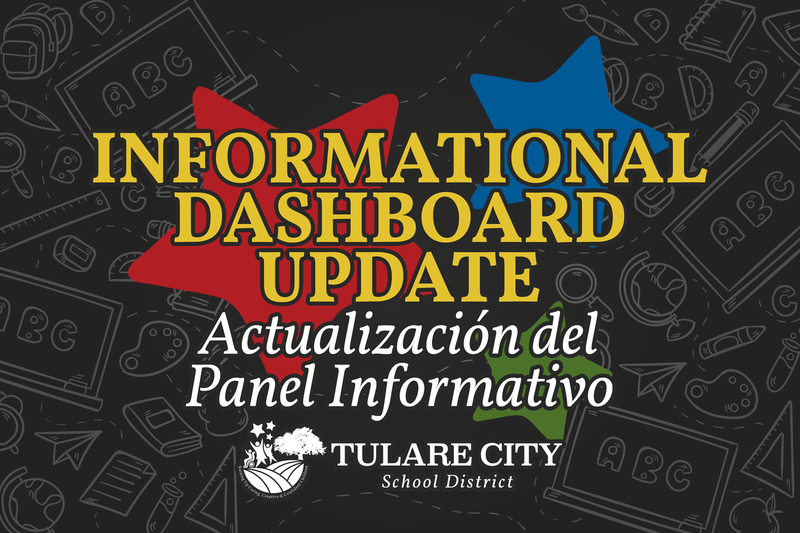 informational dashboard update