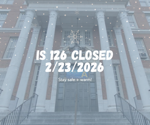 school steps with text over it that says school closed 2/23/26