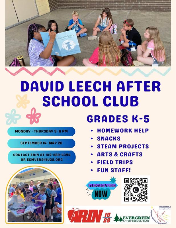 DLE After School Club Registration