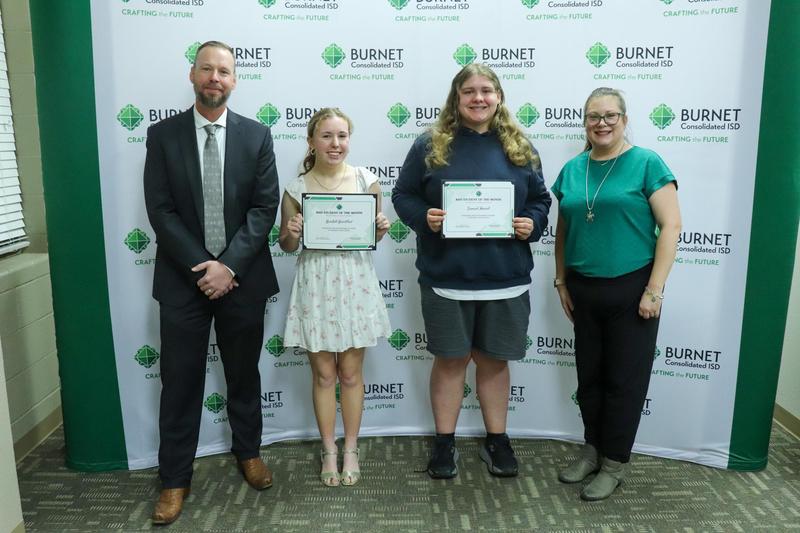 Congratulations Samuel Howell and Kendell Koschtial, BHS Students of the Month Featured Photo