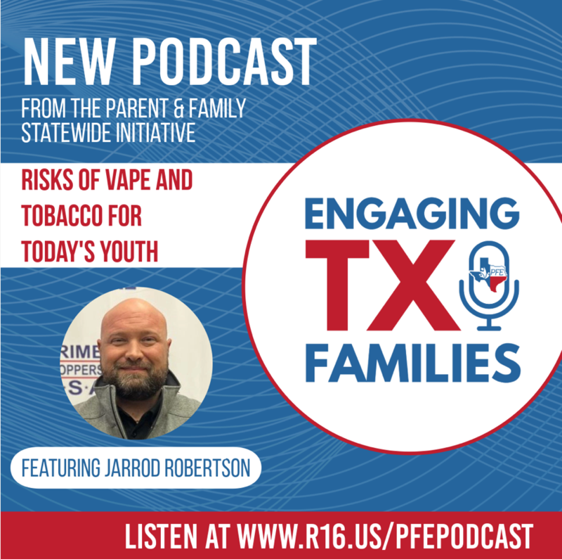 Picture advertising Engaging Texas Families Podcast