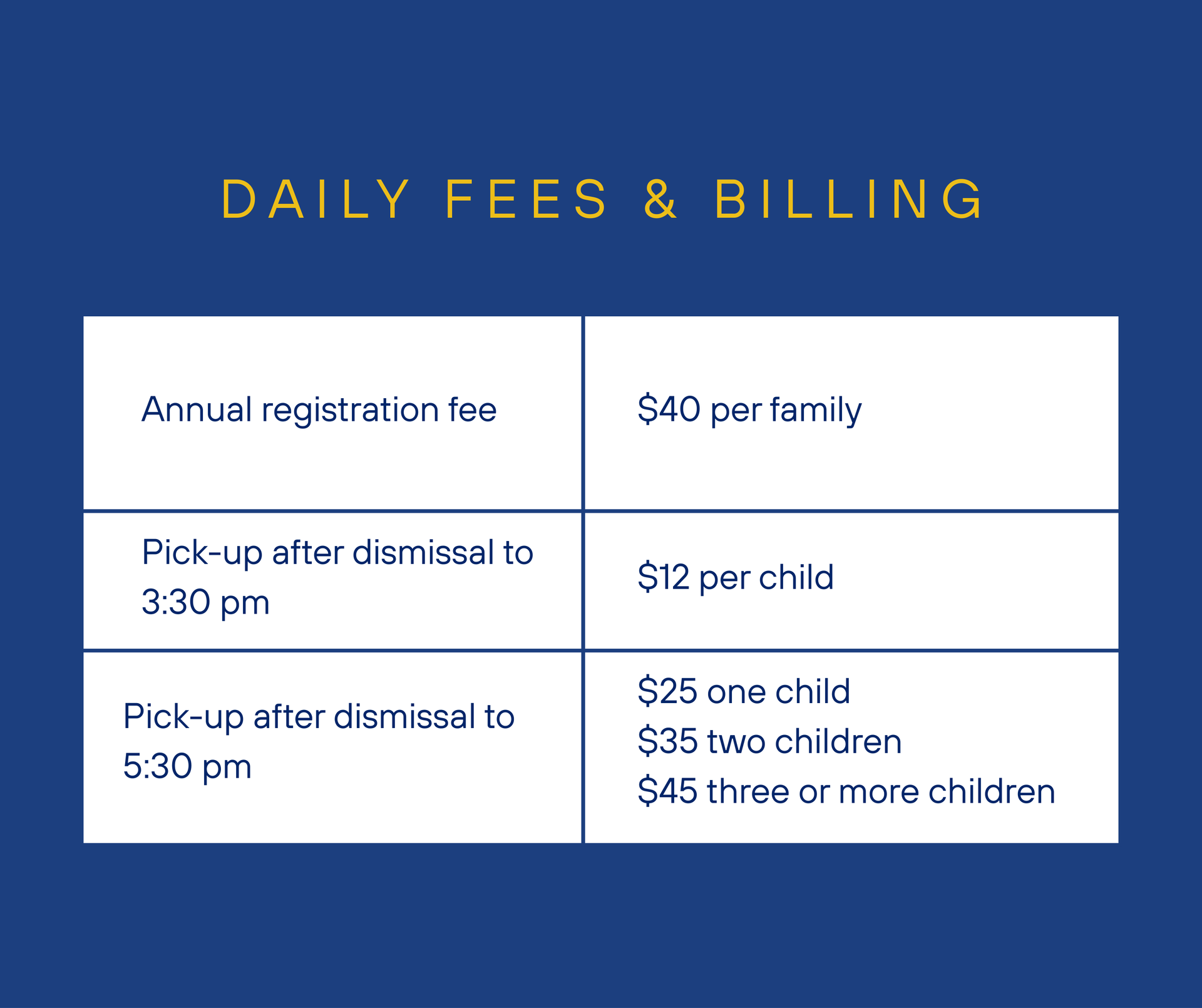 Billing