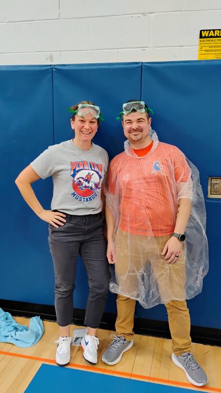 Penn Yan Elementary Celebrates Attendance Milestone by Pieing the Principals Featured Photo