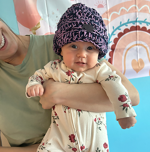 Mom and baby class