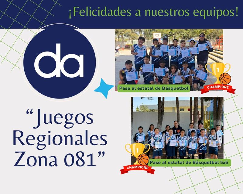 ¡Felicidades a nuestros equipos de Primaria!