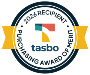 TASBO Award of Merit for Purchasing Operations logo