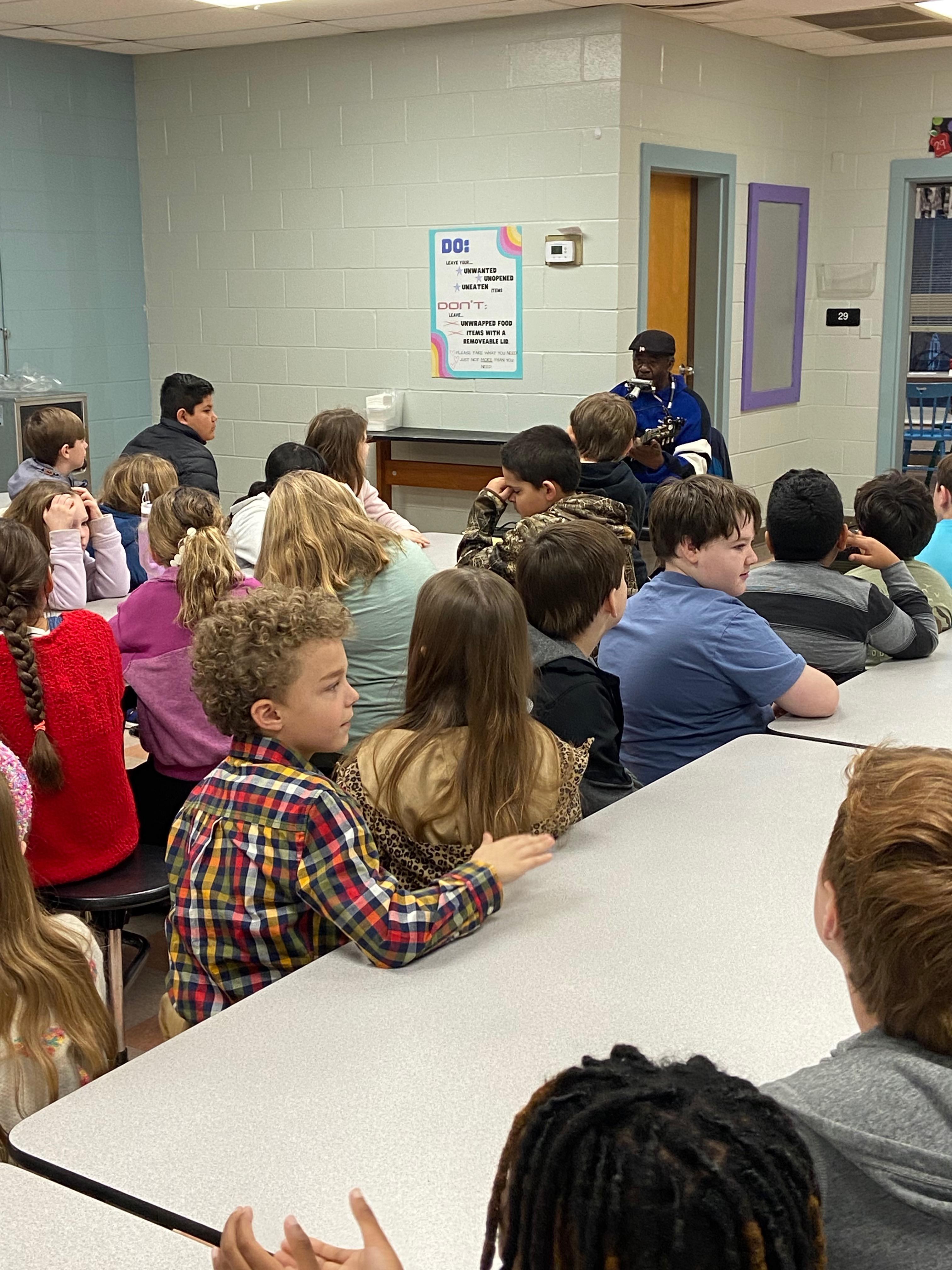 Terry "Harmonica" Bean DT Cox Elementary School