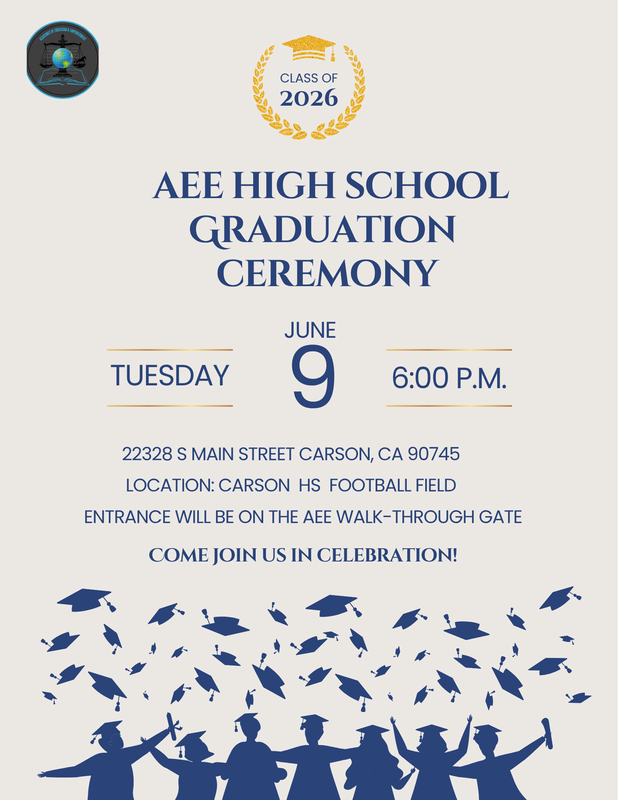 AEE Graduation Flyer