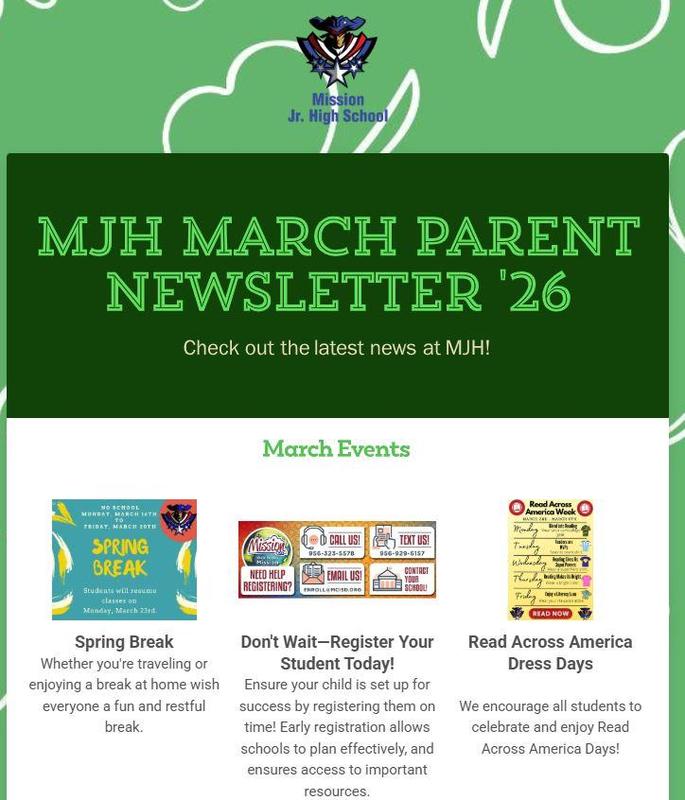 mjh march news letter