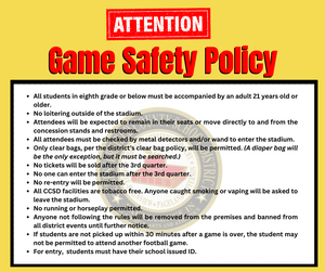 Game Safety Policy