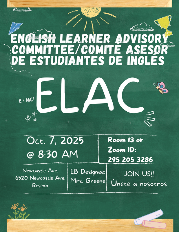 ELAC flyer