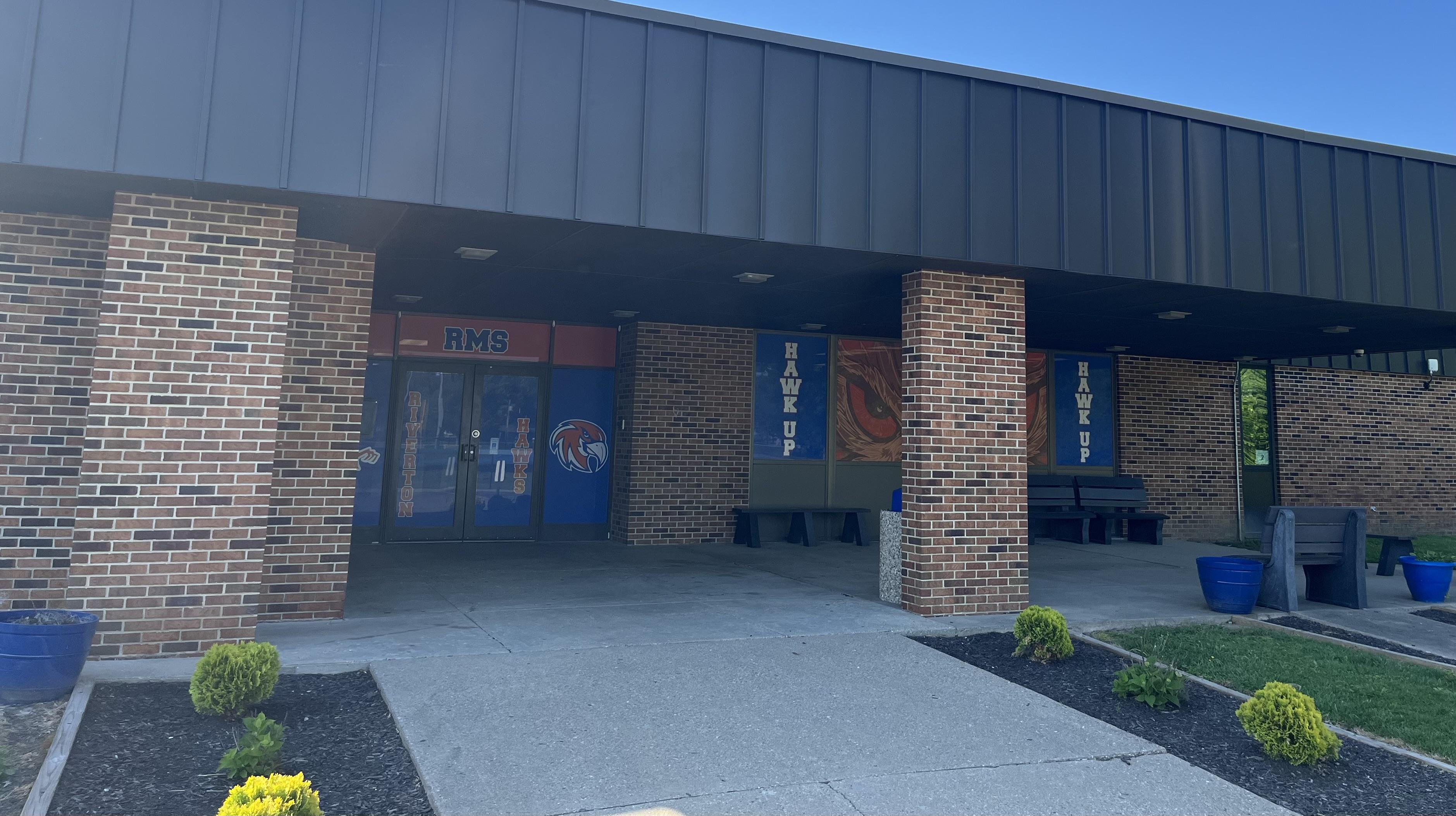 riverton middle school front entrance