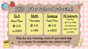 After School Tutoring Flyer