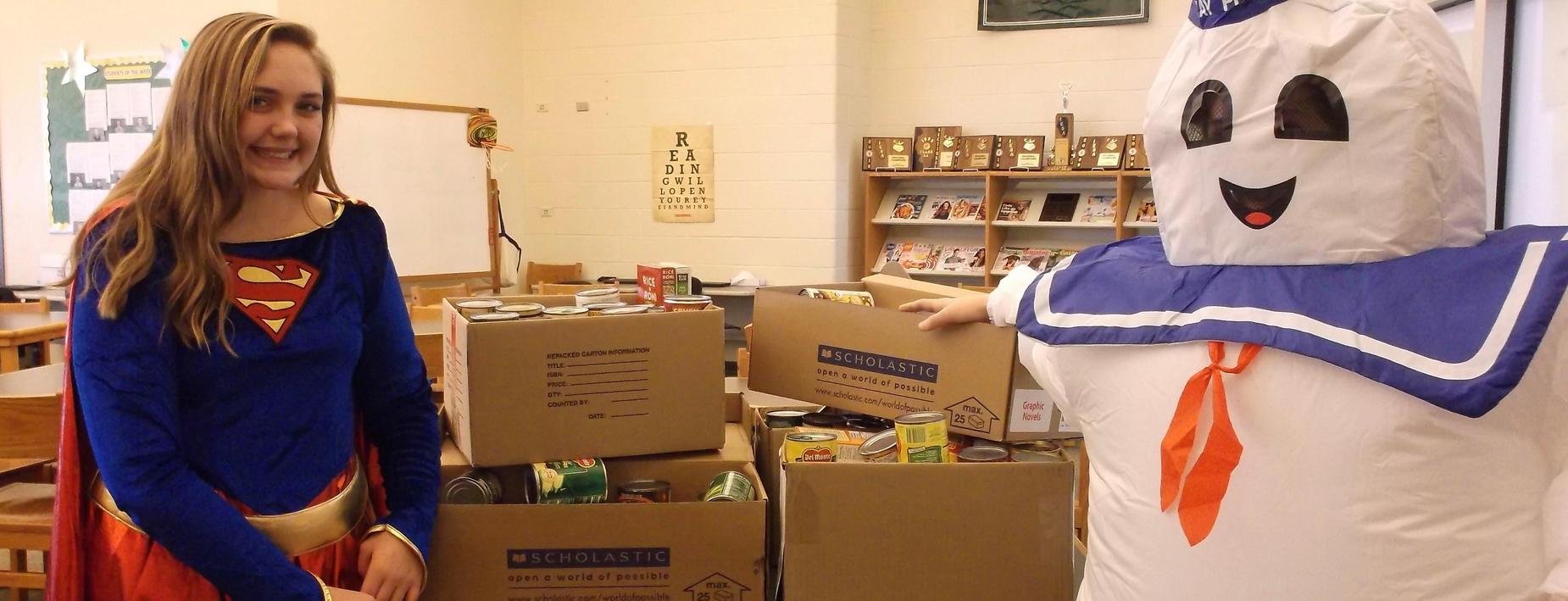 food pantry collection