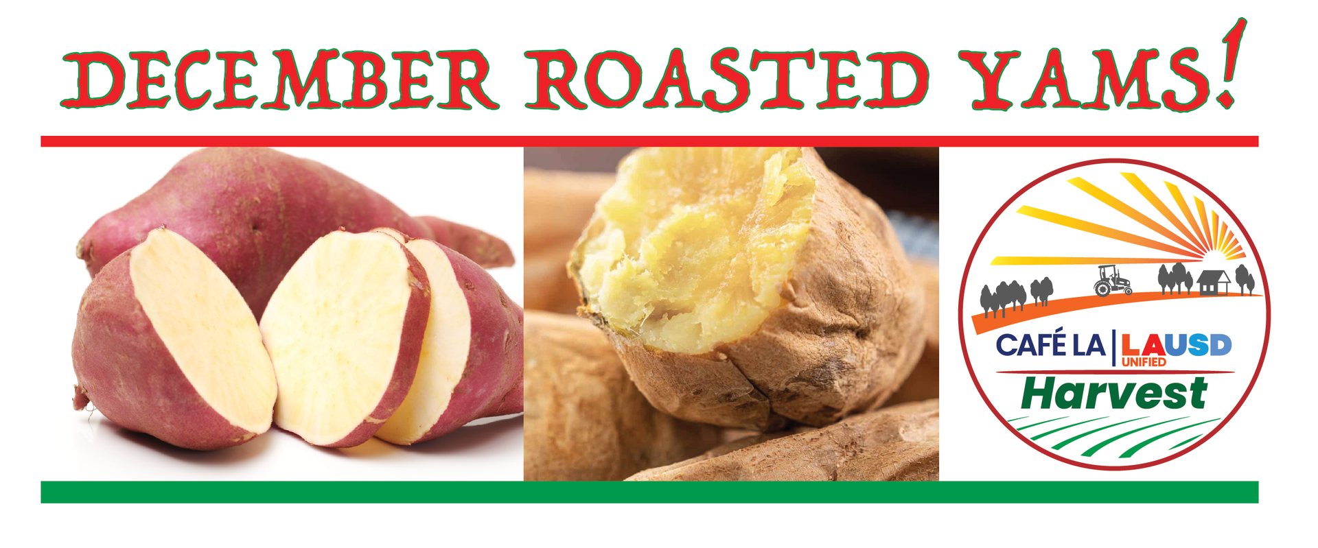 December Roasted Yams