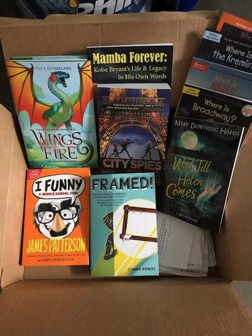 Donated books