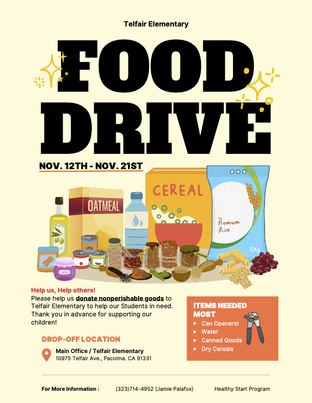 Telfair's Food Drive Featured Photo