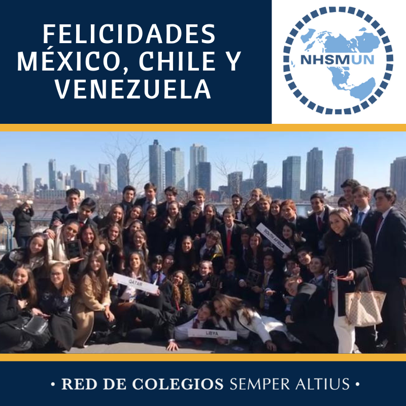 Alumnos del Instituto Cumbres México, Instituto Rosedal México, Instituto Andes Caracas y Colegio Cumbres Chile destacan en el NHSMUN en Nueva York Featured Photo